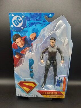 DC Superman The Engineer Action Figure Spin Masters BAF NEW SEALED